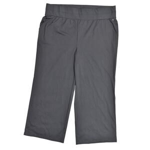 T by Talbots Black Dress Pants 3X Plus Polyester Preowned Stretch Sweats